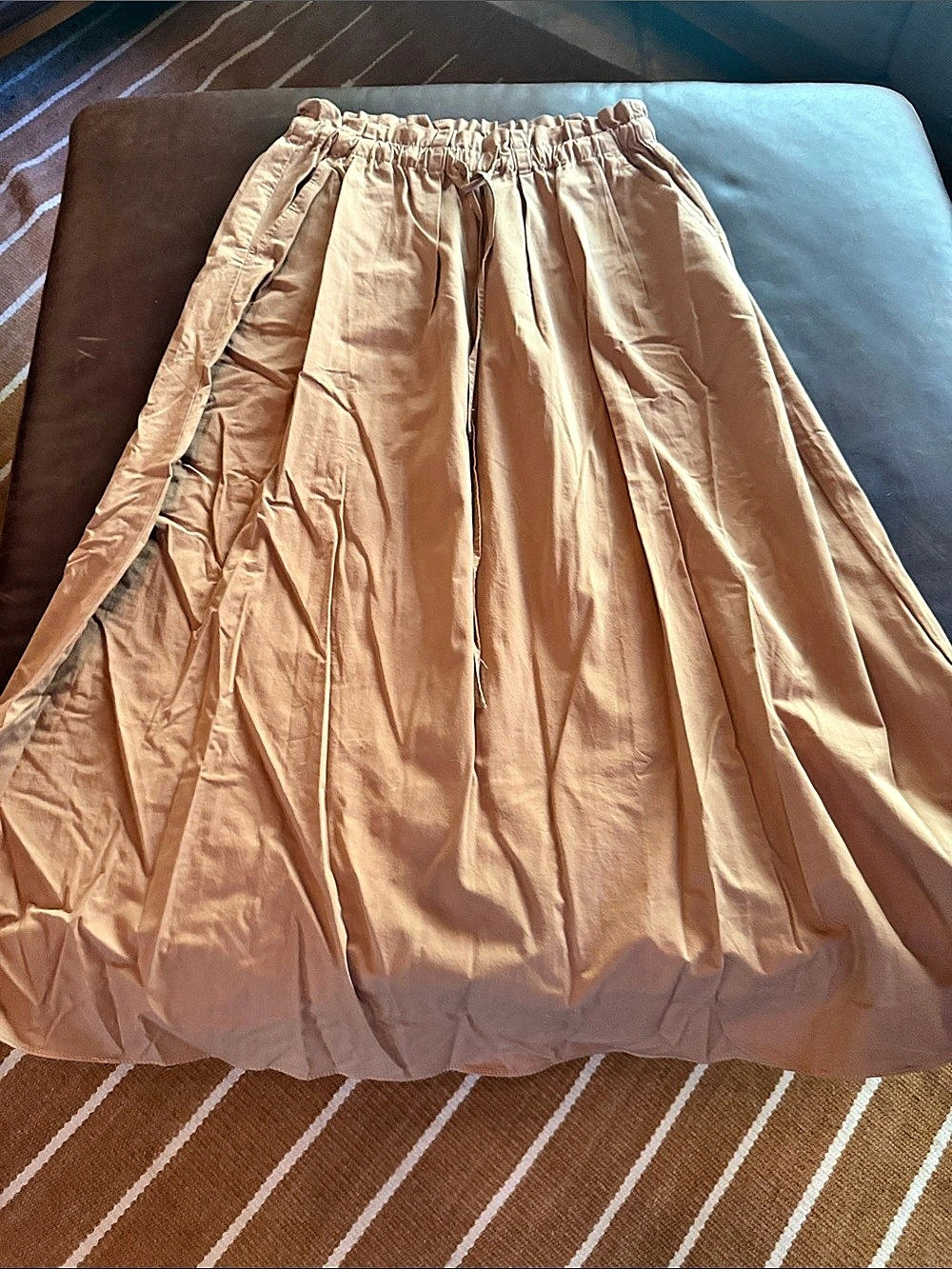 LOFT Maxi Skirt in Brown Size Medium NWT